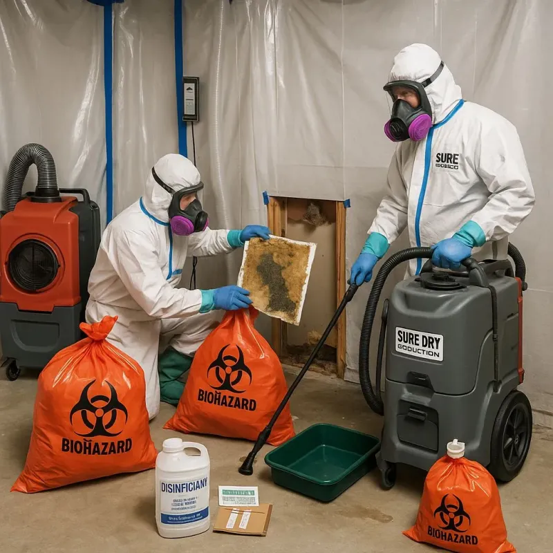 Contaminated Water Handling Protocols process in Union Parish, LA