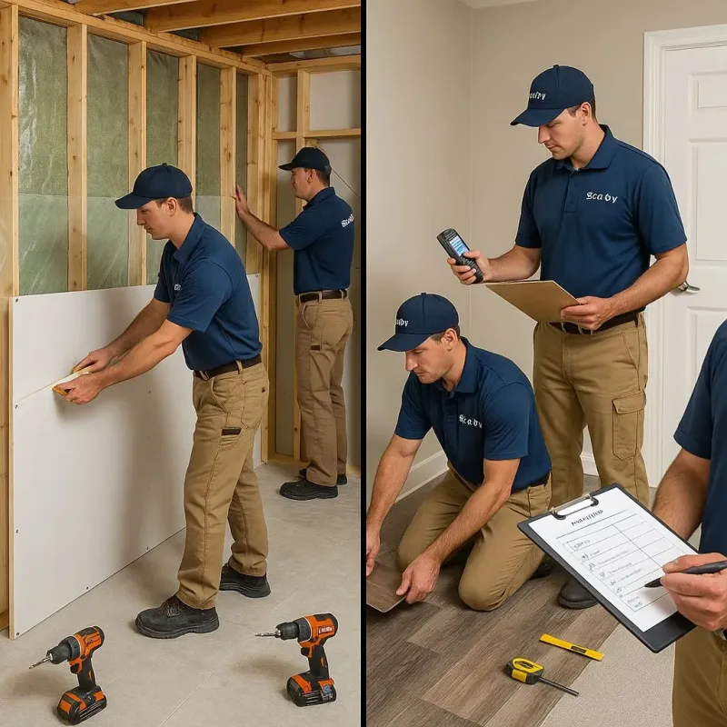 Repairs and Reconstruction process in Union Parish, LA