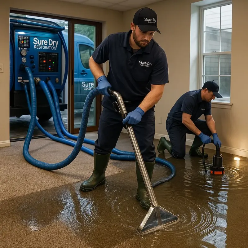Water Extraction and Removal process in Union Parish, LA